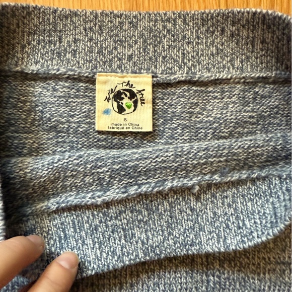 Free People Voila Sweater Knit Mini Skirt Size Small - Picture 7 of 7